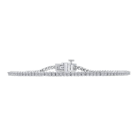 Elegant Emerald Diamond Tennis Bracelet