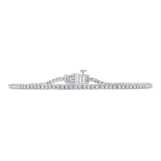 Elegant Round Diamond Tennis Bracelet