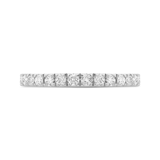 Classic 1 ctw Round Prong Set Eternity Band