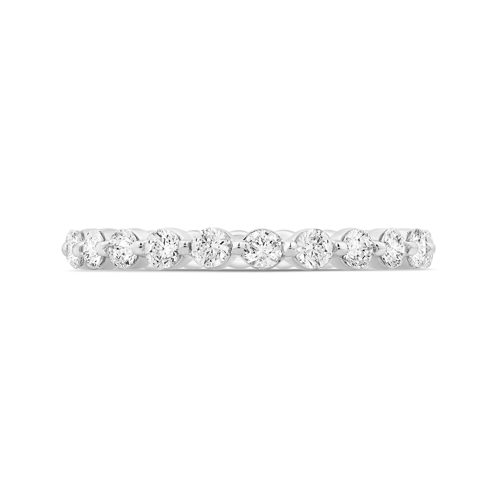 Classic 1 ctw Round Single Shared Prong Eternity Band