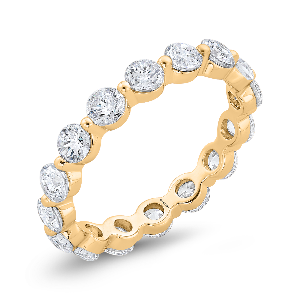 Classic 2 ctw Round Single Shared Prong Eternity Band