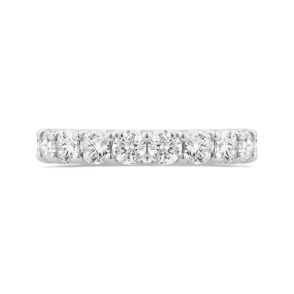 Classic 3 ctw Round Shared Prong Eternity Band