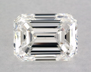 1.95 Carat D Color VVS2 Emerald Diamond