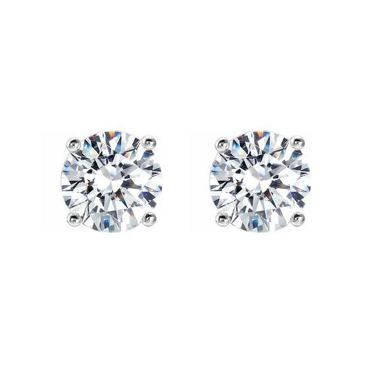 Classic Round Lab Grown Diamond Studs