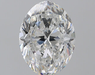 1.74 Carat D Color VS1 Oval Diamond