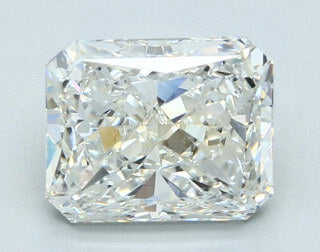 3.13 Carat E Color VVS2 Radiant Diamond