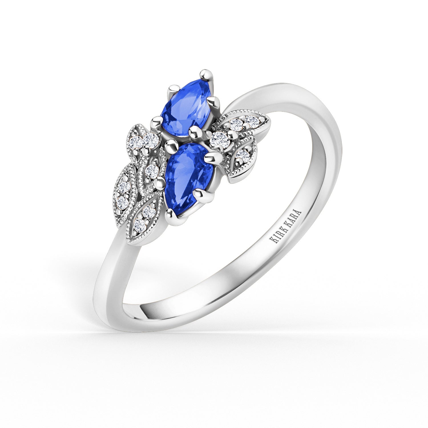 K18 Sapphire Diamond BlueEye Design Ring セイコー 日本 正規 代理