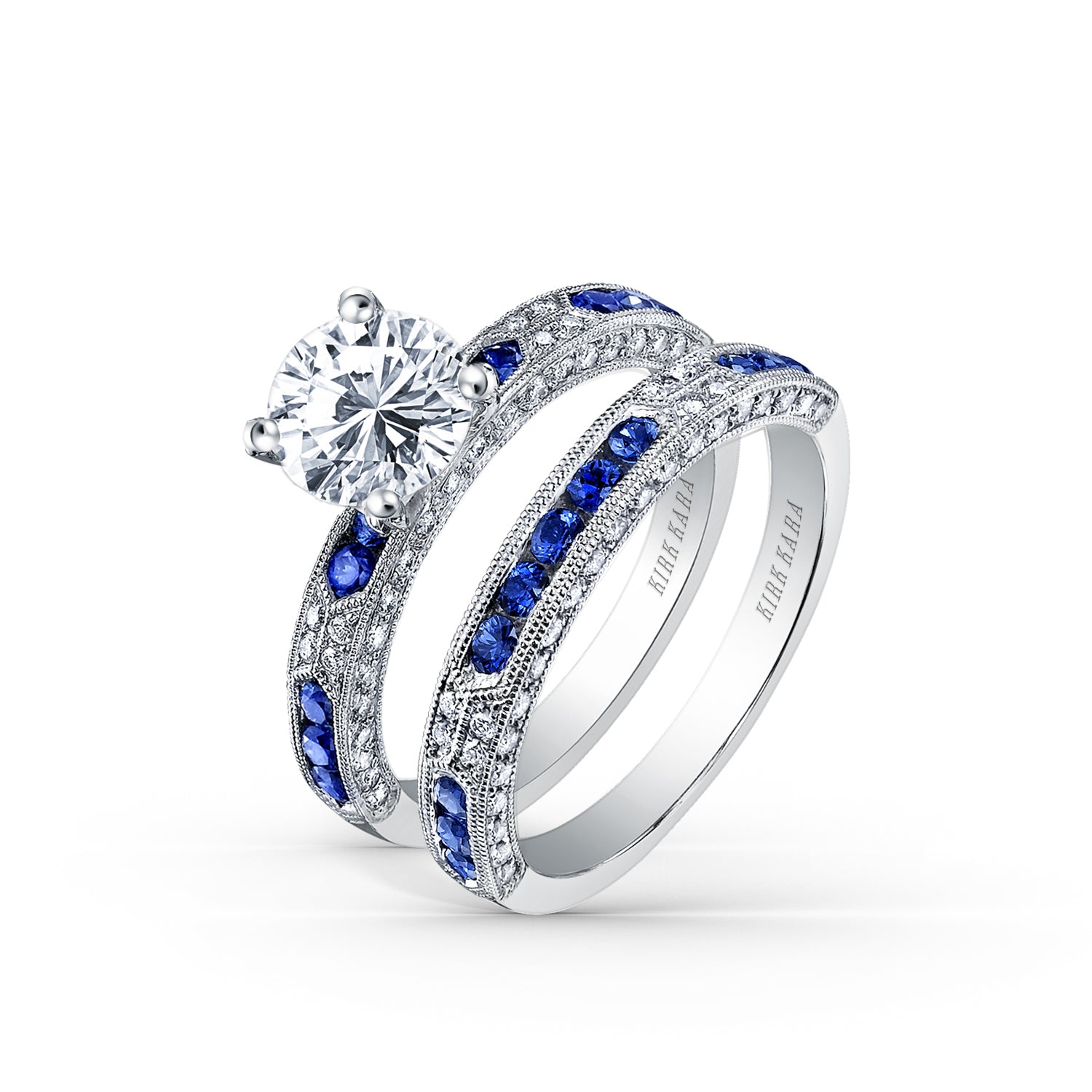 K18 Sapphire Diamond BlueEye Design Ring セイコー 日本 正規 代理
